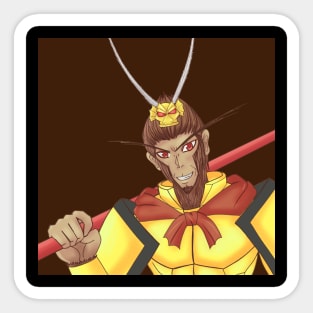 Monkey King Son Goku Full Armor Sticker